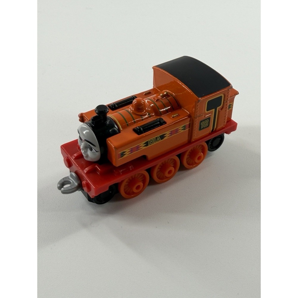 Thomas & Friends Nia #18 Push Along Train Engine Mattel 2013 Thailand - Picture 2 of 7